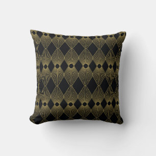 Art Deco Dekoration Nahtloses Muster Kissen