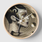 Art Deco der 1920er Jahre Uhr (Vorderseite)