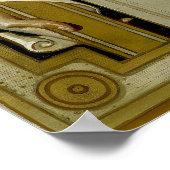 Art Déco Der samstags-Abend Poster (Ecke)