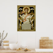 Art Déco Der samstags-Abend Poster (Küche)