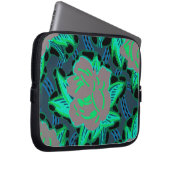 Art Deco Design #10 bei Sunshinedazzle Laptopschutzhülle (Vorne Rechts)