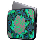 Art Deco Design #10 bei Sunshinedazzle Laptopschutzhülle (Vorderseite Links)