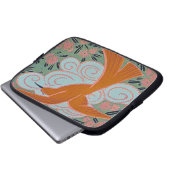 Art Deco Design #11 bei Sunshinedazzle Laptopschutzhülle (Vorne Knopf)