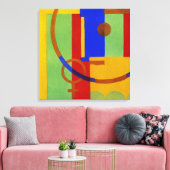 Art Deco Design #11 @ Emporio Moffa Leinwanddruck (Insitu (Wohnzimmer))