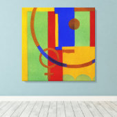 Art Deco Design #11 @ Emporio Moffa Leinwanddruck (Insitu (Holzboden))