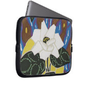 Art Deco Design #12 bei Sunshinedazzle Laptopschutzhülle (Vorne Rechts)