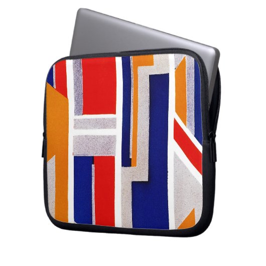 Art Deco Design #12 @ Emporio Moffa Laptopschutzhülle (Vorderseite Links)