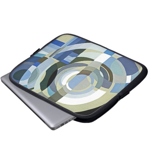 Art Deco Design #1 @ Emporio Moffa Laptopschutzhülle (Vorne Knopf)