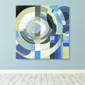 Art Deco Design #1 @ Emporio Moffa Leinwanddruck (Insitu (Holzboden))