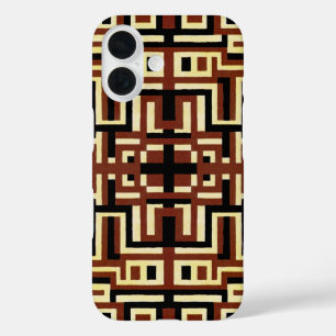 Art Deco Design #2 in Sunshinedazzle iPhone 16 Hülle