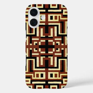 Art Deco Design #2 in Sunshinedazzle iPhone 16 Hülle