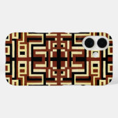 Art Deco Design #2 in Sunshinedazzle Case-Mate iPhone Hülle (Rückseite (Horizontal))