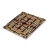 Art Deco Design #2 in Sunshinedazzle Fliese (Seite)