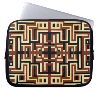 Art Deco Design #2 in Sunshinedazzle Laptopschutzhülle