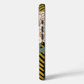 Art Deco Design #3 bei Sunshinedazzle Case-Mate iPhone Hülle (Rückseite / Links)