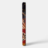 Art Deco Design #4 bei Sunshinedazzle Case-Mate iPhone Hülle (Rückseite / Links)