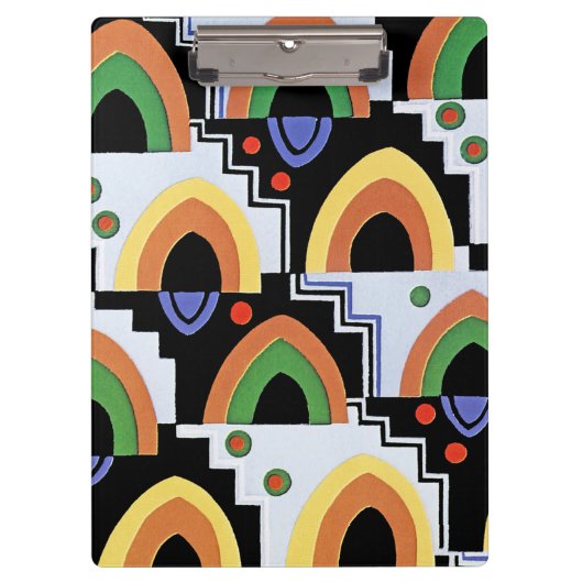 Art Deco Design #4 @ Emporio Moffa Klemmbrett (Vorderseite)