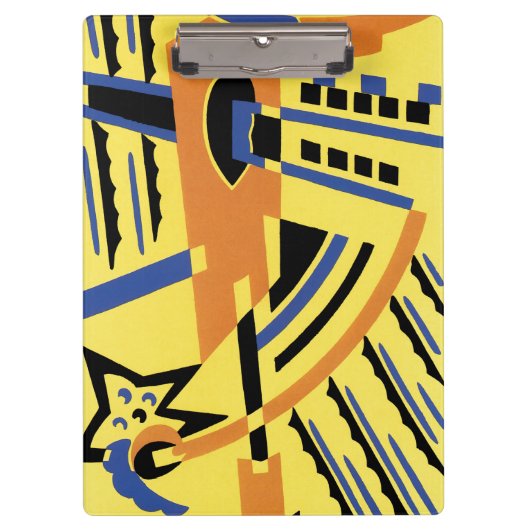 Art Deco Design #5 @ Emporio Moffa Klemmbrett (Vorderseite)