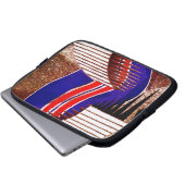 Art Deco Design #6 @ Emporio Moffa Laptopschutzhülle (Vorne Knopf)