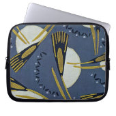 Art Deco Design #7 bei Sunshinedazzle Laptopschutzhülle (Vorderseite)