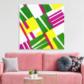 Art Deco Design #8 @ Emporio Moffa Leinwanddruck (Insitu (Wohnzimmer))