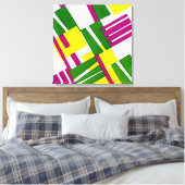 Art Deco Design #8 @ Emporio Moffa Leinwanddruck (Insitu (Schlafzimmer))