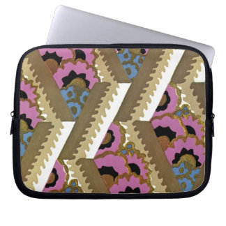 Art Deco Design #9 in Sunshinedazzle Laptopschutzhülle