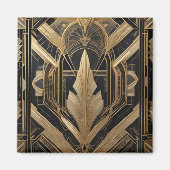 Art Deco Design Architektur 1920er-Türen Magnet (Vorne)