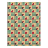 Art Deco Design der 1930er Jahre Tischdecke (Vorderseite)
