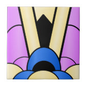Art Deco Design Fliese (Vorderseite)