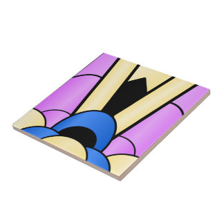 Art Deco Design Fliese