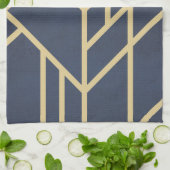 Art-Deco-Design Geschirrtuch (Gefaltet)