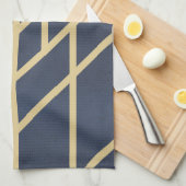 Art-Deco-Design Geschirrtuch (Viertel Falte)