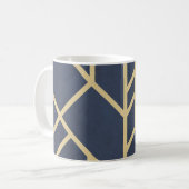 Art-Deco-Design Kaffeetasse (Vorderseite Links)