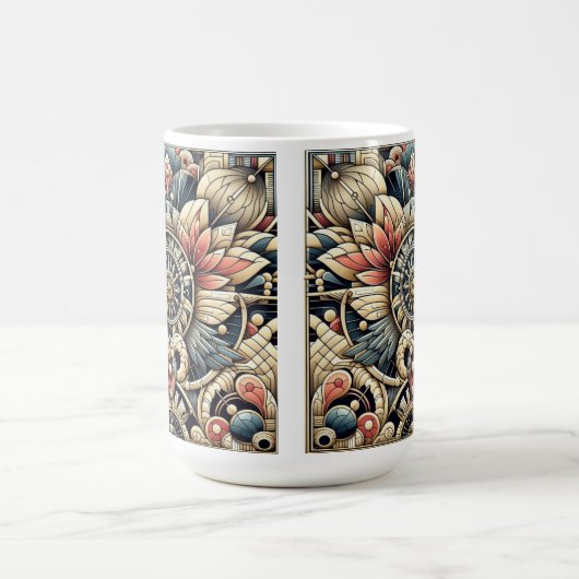 Art Deco Design Kaffeetasse (Mittel)