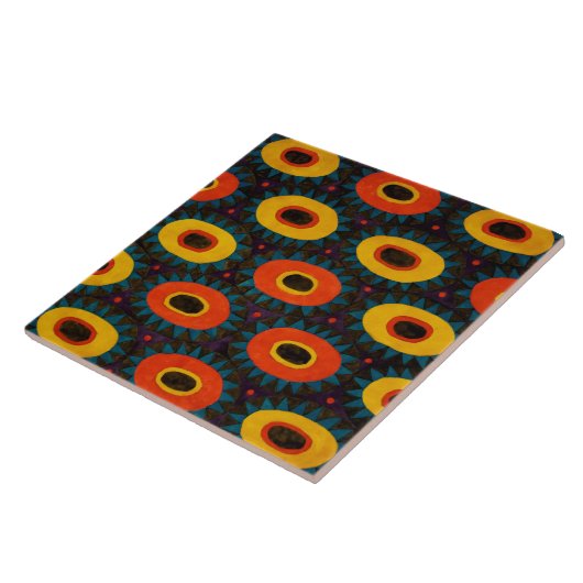 Art Deco Design-Keramiken Fliese (Seite)