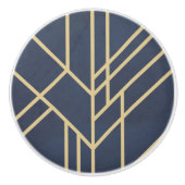 Art-Deco-Design Keramikknauf (Vorderseite)