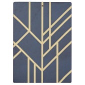 Art-Deco-Design Klemmbrett (Rückseite)