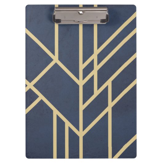 Art-Deco-Design Klemmbrett (Vorderseite)