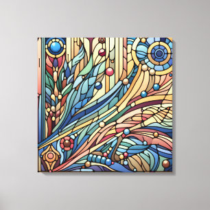 Art Deco Design Leinwand Kunst