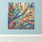 Art Deco Design Leinwand Kunst (Insitu (Holzboden))