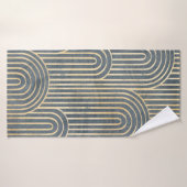 Art Deco Design Luxus geometrisch nahtlos pa Badehandtuch (Badehandtuch)