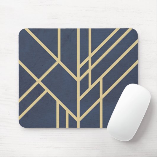 Art-Deco-Design Mousepad (Mit Mouse)