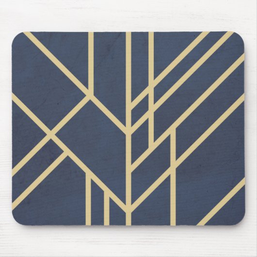Art-Deco-Design Mousepad (Vorne)