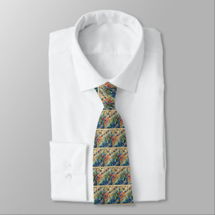 Art Deco Design Neck Tie Krawatte