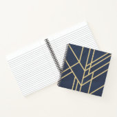 Art-Deco-Design Notizblock (Innenseite)