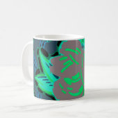 Art Deco Design Nr. 10 Rose Kaffeetasse (Vorderseite Links)