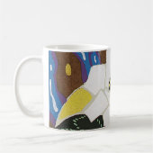 Art Deco Design Nr. 12 White Rose Kaffeetasse (Links)