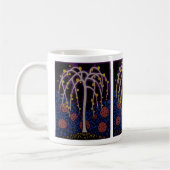 Art Deco Design Nr. 6 Exotic Tree Kaffeetasse (Links)