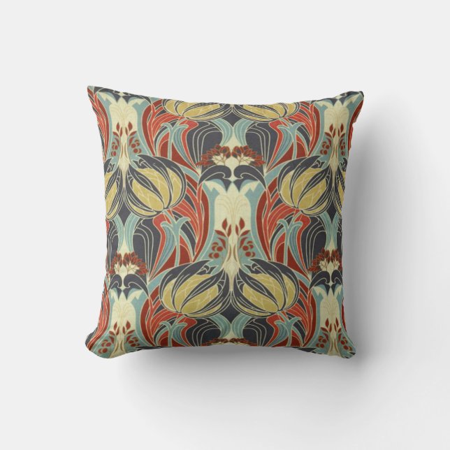 Art Deco Design Pillow Kissen (Vorderseite)